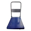 Ver imagem 5 de Carrinho de Carga Plataforma Dobravel 4 Rodas Compras Estoque