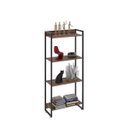 Ver imagem 2 de Estante Multiuso 4 Prateleiras 60CMX146CM Dynamica Marrom/Nogal