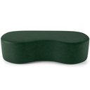 Ver imagem 4 de Kit Puff Redondo Lola e Puff Recamier Orgânico Orbit W01 Couríssimo Verde - Lyam Decor