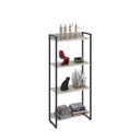 Ver imagem 2 de Estante Multiuso 4 Prateleiras 60CMX146CM Dynamica Branco/Snow