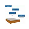 Cama de Casal Queen Mônaco Cinamomo - Tcil Móveis - 3