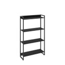 Ver imagem 3 de Estante Multiuso 4 Prateleiras 80CMX146CM Dynamica Preto/Ônix