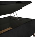 Ver imagem 2 de Base Para Cama Box Baú Solteiro 88X188Cm Hit Suede Preto