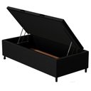 Ver imagem 5 de Base Para Cama Box Baú Solteiro 88X188Cm Hit Suede Preto
