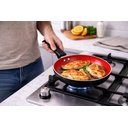 Ver imagem 3 de Frigideira Revest Ceram Max Chef Black Red 22cm