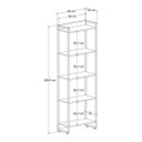 Ver imagem 5 de Estante Multiuso 5 Prateleiras 60CMX187CM Dynamica Preto/Ônix