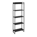 Ver imagem 3 de Estante Multiuso 5 Prateleiras 60CMX187CM Dynamica Preto/Ônix