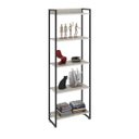 Ver imagem 2 de Estante Multiuso 5 Prateleiras 60CMX187CM Dynamica Branco/Snow
