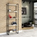 Ver imagem 1 de Estante Multiuso 5 Prateleiras 60CMX187CM Dynamica Branco/Snow