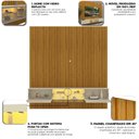 Ver imagem 2 de Home para TV 230 Majestade Luminare LED Naturale Off White - Gelius