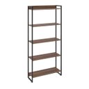 Ver imagem 3 de Estante Multiuso 5 Prateleiras 80CMX187CM Dynamica Marrom/Nogal