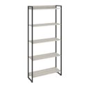 Ver imagem 3 de Estante Multiuso 5 Prateleiras 80CMX187CM Dynamica Branco/Snow