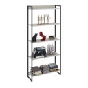Ver imagem 2 de Estante Multiuso 5 Prateleiras 80CMX187CM Dynamica Branco/Snow