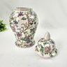 Potiche Porcelana Floral Colorido Craquelê 37cm Decoração - 2
