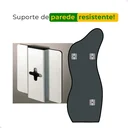 Ver imagem 5 de Espelho Decorativo Orgânico Led Frio 170x70 de Parede Curves para Sala Quarto Banheiro Escritório