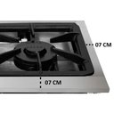 Ver imagem 4 de Fogão Serv Kenok Inox 6 Bocas 3 Duplas com Bifeteira Baixa Pressão Fbse6b.842