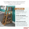Estante Escada Multiuso para Livros 5 Prateleiras 134cmx82cm - 9