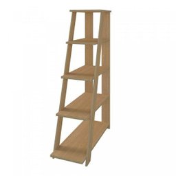Estante Escada Multiuso para Livros 5 Prateleiras 134cmx82cm - 4