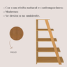 Estante Escada Multiuso para Livros 5 Prateleiras 134cmx82cm - 13