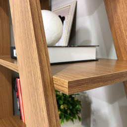 Estante Escada Multiuso para Livros 5 Prateleiras 134cmx82cm - 19