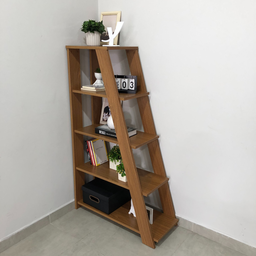 Estante Escada Multiuso para Livros 5 Prateleiras 134cmx82cm - 17