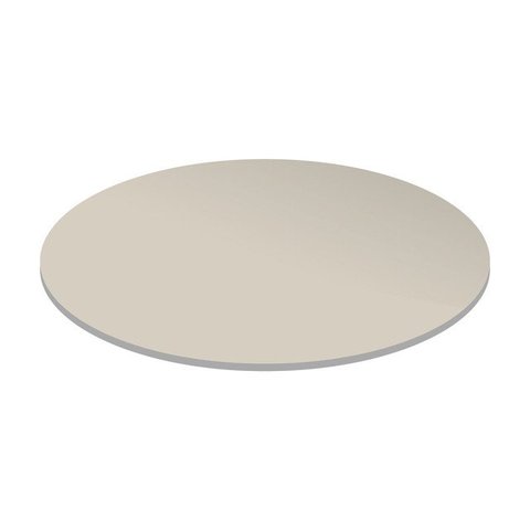 Bandeja Giratória Centro de Mesa Madeira 40 Cm Off White