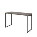 Ver imagem 4 de Escrivaninha Mesa Escritório Dynamica 120cm Carvalho Dark Marrom