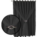 Ver imagem 3 de cortina blackout Lisboa em tecido blackout 5,50 x 2,50 preto