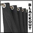 Ver imagem 4 de cortina blackout Lisboa em tecido blackout 5,50 x 2,50 preto
