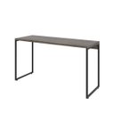 Ver imagem 4 de Escrivaninha Mesa Escritório Dynamica 135cm Carvalho Dark Marrom