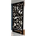 Ver imagem 2 de Painel Vazado Divisória Mdf Marselha Preto - 1,20x2,40m