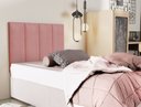 Ver imagem 2 de Cabeceira Solteiro Mdf/mdp Estofada Suede 0,90 Rosa