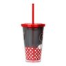 Copo Plástico Infantil Canudo Minnie 450ml - Disney - 5