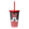 Copo Plástico Infantil Canudo Minnie 450ml - Disney - 1