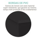 Ver imagem 6 de Gaveteiro 3 Gavetas New com Rodízios Preto Artany