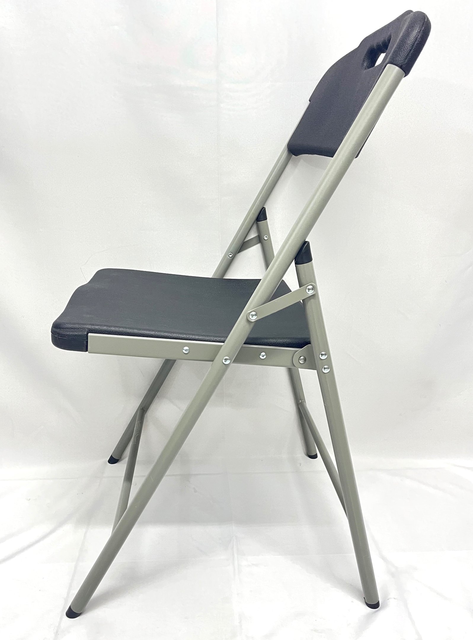 Cadeira dobrável Preta - para mesa Maleta - 4