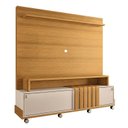Ver imagem 2 de Estante Home para TV até 65 Polegadas 180x180cm 2 Portas de Correr Ripado Eros Espresso Móveis