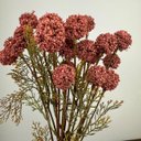 Ver imagem 1 de Ramalhete Mamona Vermelha 50cm