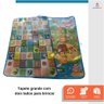 Tapete Infantil Grande Educativo Para Bebê Baby Style Leao - 3