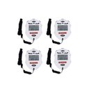 Ver imagem 1 de Kit 4 Cronômetro Digital 99 Lap Split 10 Memórias Relógio Calendário Alarme Contador Temporizador Cd