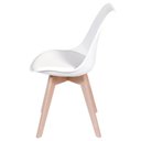 Ver imagem 4 de Conjunto 2 Cadeiras Saarinen Wood - Branca