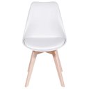 Ver imagem 3 de Conjunto 2 Cadeiras Saarinen Wood - Branca