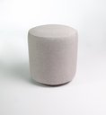 Ver imagem 3 de Kit 02 Puff Perse Decorativo Tecido Linho Banqueta Redondo