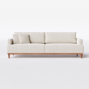 Sofá Doha 1,78m em Linho Aston Bege Claro - Home Mobily