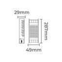 Ver imagem 2 de Fonte de Alimentação Chaveada Nordecor Dimerizável 12v 16,67a / 200w 127v Unica 7105