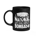 Ver imagem 1 de Caneca Fitness Academia - 100 por Cento Natural - Preta