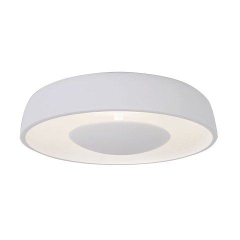 LUMINÁRIA PLAFON LUZ INDIRETA ROUND GDE 50CM 3 LAMP E27 BRANCO - 1107 GDE BR