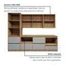 Ver imagem 7 de Cozinha Completa Modulada 8 Peças 10 Portas 10 Gavetas com Rodapé Norten
