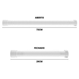 Armário Espelheira + Pia Lavatório 4l + Torneira Reforçada + Sifão Sanfonado + Engate Flexível + Ved - 6