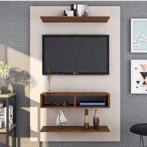 Painel para TV até 50 Polegadas com 2 Nichos Mister